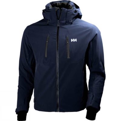 Chaquetas Helly Hansen Alpha 2.0 Hombre Negras - Chile RHN314768
